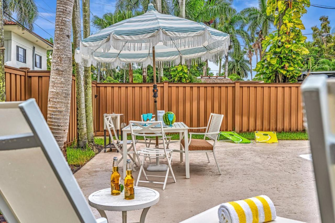 Tropical Oasis With Pool 10 Mins Airport & 5 Mins Beach Hollywood Exterior foto